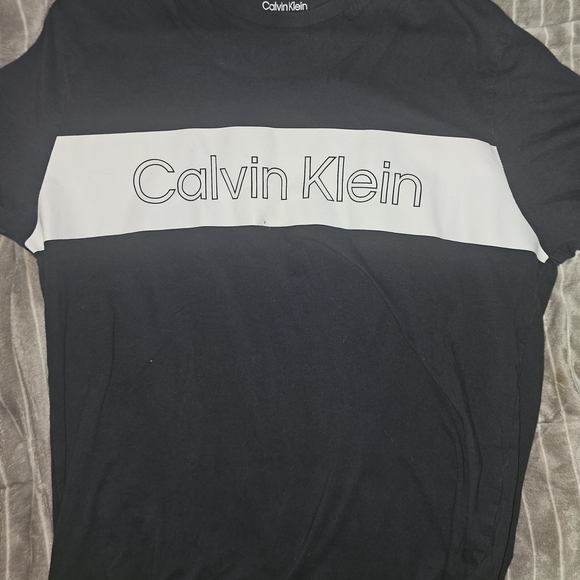 Calvin Klein Black T-Shirt for Men - Picture 1 of 3